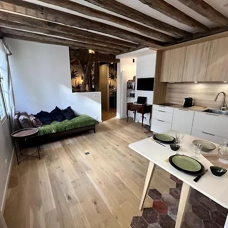 Bright 1 Bed In The Heart Of Hip Paris, Montorgueil Apartment